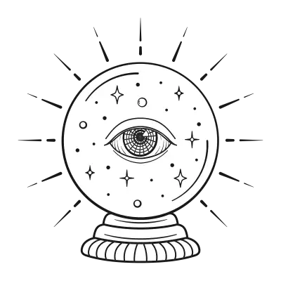 Doodle 0042 Crystal Ball