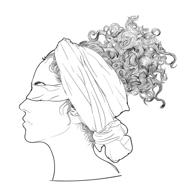 Doodles 0028 headdress