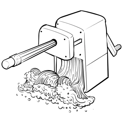 Doodles 0003 pencil sharpener